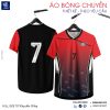 Áo Bóng Chuyền Thiết Kế Hacado 221 ENO – Màu Đỏ Đen Trắng Năng Động