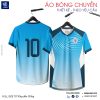 Áo Bóng Chuyền Thiết Kế Xanh Dương Nhạt HAS-4