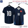 Áo Bóng Chuyền Thiết Kế Xanh Navy HAS 73.258 - Tự Hào Việt Nam