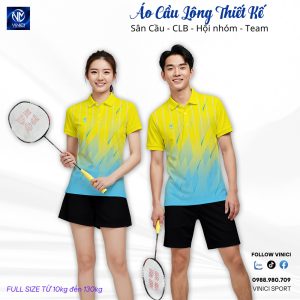 Áo Cầu Lông Thiết Kế Nam Nữ