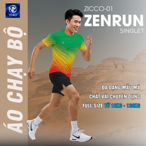 Áo Chạy Bộ Thiết Kế ZICCO - 01
