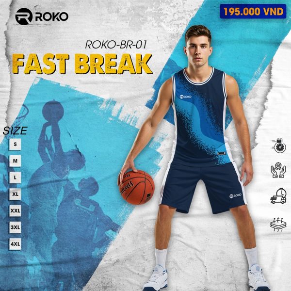 Bộ quần áo thể thao ROKO-BR-01 màu vàng chói năng động - Hình ảnh 2