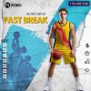 Bộ quần áo thể thao ROKO-BR-01 màu vàng chói năng động