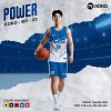 Bộ quần áo bóng rổ ROKO - BR-03 Xanh Bích Nổi Bật