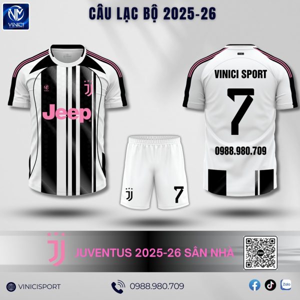 Áo Bóng Đá CLB Juventus 2025-26