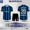 Áo bóng đá CLB Inter Milan sân nhà 2025-26 - Đen Xanh truyền thống