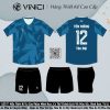 Áo Bóng Đá Thiết Kế BD08008 Màu Xanh Navy Đẹp Nhất