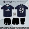 Áo Bóng Đá Thiết Kế BD08037 - Màu Xanh Đen Lấy Cảm Hứng Ai Cập