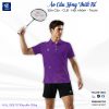 Áo Cầu Lông Thiết Kế VINICI Màu Tím Đậm Cá Tính
