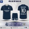 Áo đấu Real Madrid sân khách 2025-26 màu tím than