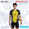 Áo Bóng Chuyền Thiết Kế VINICI - Vàng Navy Năng Động