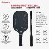 Vợt Pickleball Burning Gamicy Carbon T700 16mm - Đen mạnh mẽ
