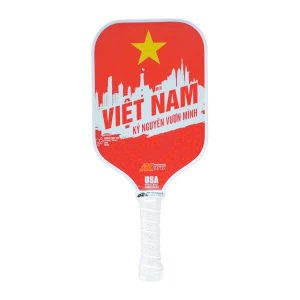 Vợt Pickleball Đỏ Trắng Vàng - Tự Hào Việt Nam