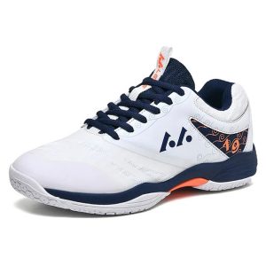Giày Cầu Lông Lefus L019 Trắng Navy – Nét Tinh Tế Kết Hợp Sức Mạnh
