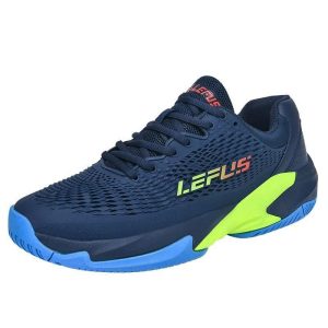 Giày thể thao LEFUS Navy phối Xanh Neon – Năng động & Cá tính
