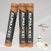 Quả cầu lông Alpha A900 Đen – Nâu cam – Trắng | Ống 12 quả chuẩn thi đấu