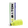 Cầu Lông Nhựa BATON 350 - Màu Vàng Neon Nổi Bật - Ống 6 quả