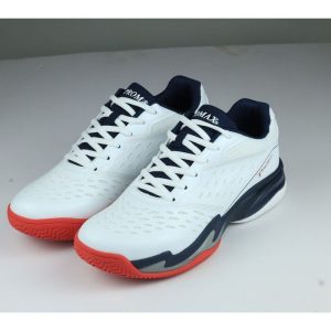 Giày Thể Thao Nam Trắng Đế Cam Navy - Phong Cách Năng Động & Thoáng Khí