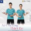 Áo Cầu Lông Thiết Kế Mint Blue BMT-VNC060016