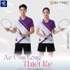 Áo Cầu Lông Nam Tím Trắng VNC06-21 – Cá Tính & Năng Động