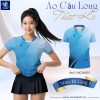 Áo Cầu Lông Xanh Dương Thiết Kế Gradient Vinici BMT-VNC06003