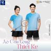 Áo Cầu Lông Thiết Kế VINICI Màu Xanh Thiên Thanh – Mã BMT-VNC06-30