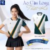 Áo cầu lông VINICI BMT-VNC06008 - Trắng phối xanh đậm