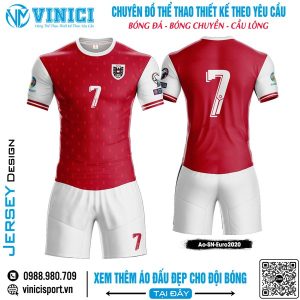 Áo Đấu SN Euro 2020 Đỏ Trắng - Mạnh Mẽ & Năng Động
