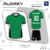 Áo Bóng Đá Không Logo Thiết Kế Audrey Xanh Lá - Năng động & Trẻ trung