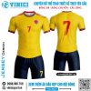 Áo Đấu Bóng Đá VINICI Colombia-SN-2021-22 Màu Vàng Năng Động