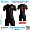 Áo đấu bóng đá Hà Lan đen cam - Thiết kế Euro 2020 bodyfit