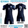 Áo Đấu Bóng Đá Thiết Kế Màu Xanh Navy - Vinici Sport