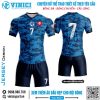Áo đấu Slovakia SK Euro 2020 - Xanh Navy Camo Cá Tính