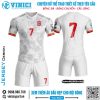 Áo đấu Tây Ban Nha Euro 2020 – Trắng xám loang