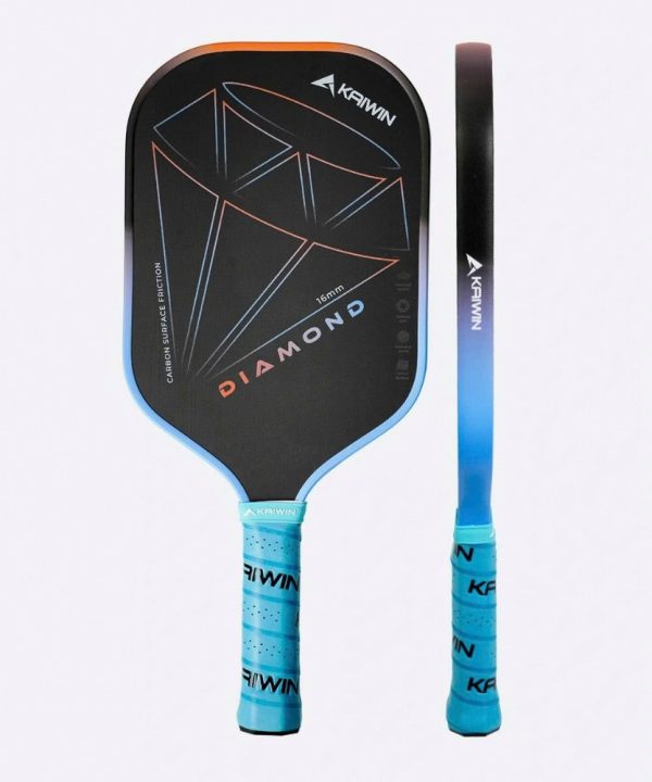 Vợt Pickleball Karwin Diamond Đen - Trắng Hồng Thời Thượng - Ảnh 2