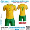 Áo Đấu Wales-SK Euro2020 Vàng Năng Động