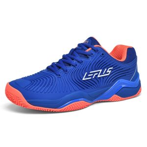 Giày Pickleball Tennis Lefus L031 – Xanh bích phối cam neon nổi bật, năng động tối đa