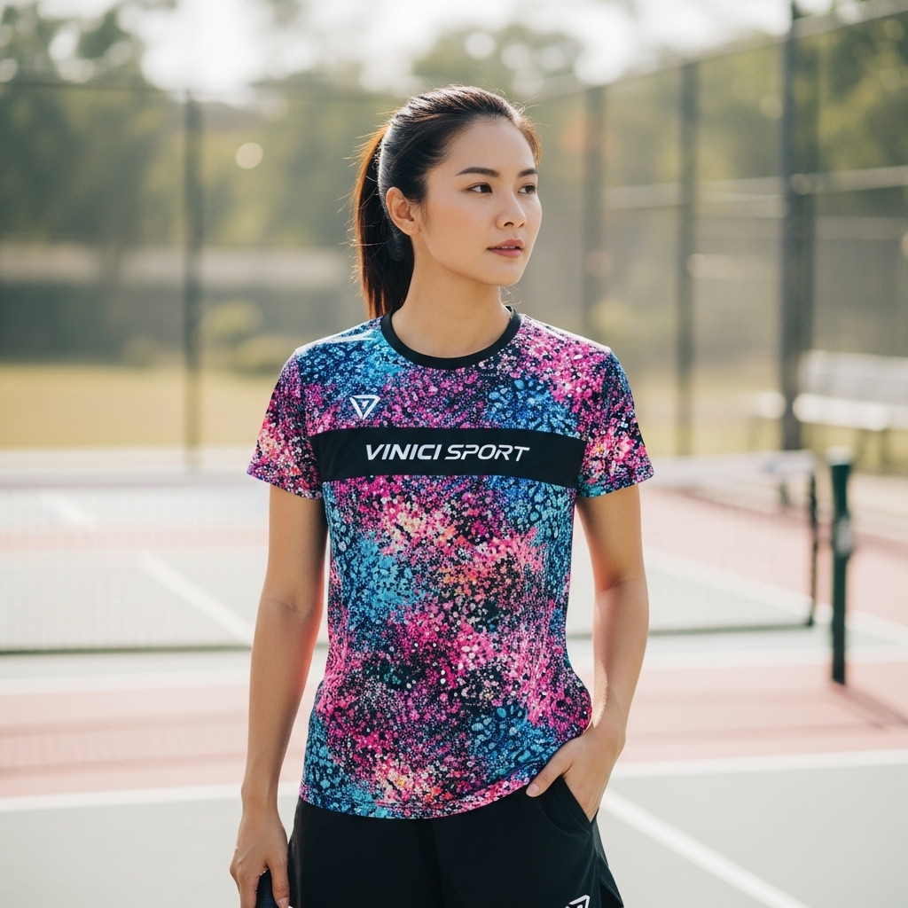 vinici chuyên may áo cầu lông thiết kế theo yêu cầu tại tphcm