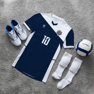 Đồng phục bóng chuyền nam BC02-VNC068 - Xanh Navy mạnh mẽ