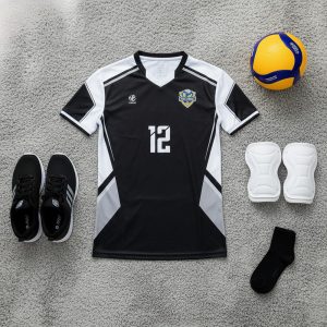 Bộ Đồng Phục Bóng Chuyền BC02-VNC068-19 - Đen Cá Tính