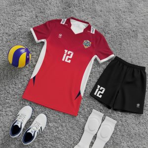 Bộ đồ thể thao nam BC02-VNC068 màu đỏ nổi bật