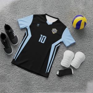 Áo Thi Đấu BC02 Màu Đen Xanh – Năng Động & Cá Tính