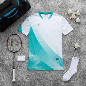 Áo Cầu Lông Nam Trắng Mint CL-02 - Mát Mẻ, Năng Động & Chuyên Nghiệp