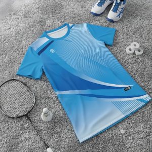 Áo Thể Thao Nam CL-04 Màu Xanh Dương Năng Động