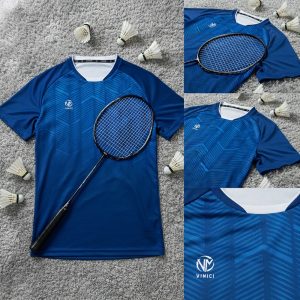 Áo cầu lông VINICI CL-48 màu xanh navy mạnh mẽ